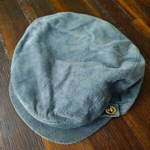 Coach Blue Suede Hat